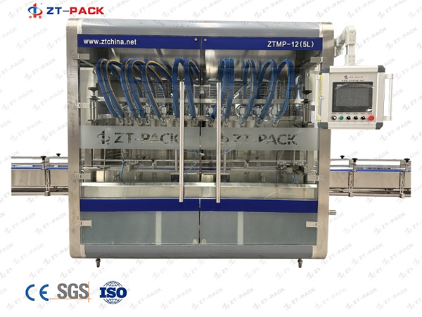 Llenadora de líquidos automática con bomba magnética lineal