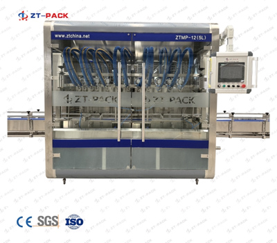 Llenadora de líquidos automática con bomba magnética lineal