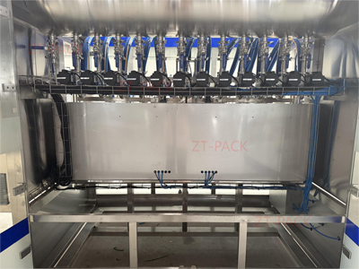 Llenadora de líquidos automática con bomba magnética lineal