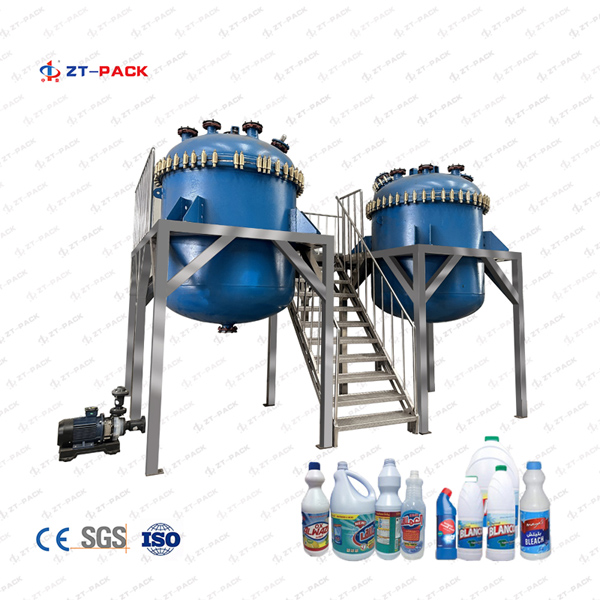 Tanque de mezcla química