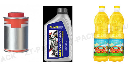 Línea de Envasado de Aceite Lubricante (Líquidos Viscosos), 50-1000ml 